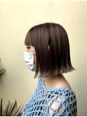 お客様スタイル119【TAKUYA】切りっぱなしボブ