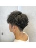 【メンズパーマ入門】カット+ニュアンスパーマ【￥13200】