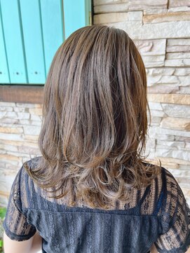 ヘア ミーツ ドレス プレローマ(HAIR meets dress pleroma) ローレイヤーウルフ