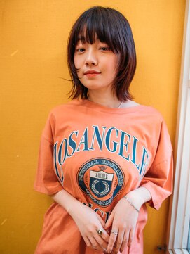 サニーサイド(SUNNY SIDE) 20代 30代 40代◎きりっぱなしくびれボブ