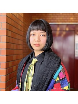 ボスコ 下北沢店(bosco) bosco【Ebe】オン眉黒髪ボブ