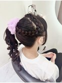 体育祭ヘアセット/梅田ヘアセット