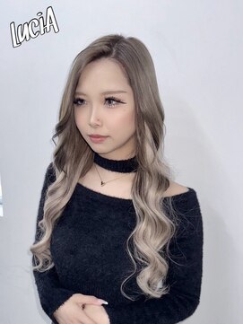 ルシア 京都四条河原町烏丸(LuciA) 【レミー100%/54cm】シールエクステ70枚+カラー