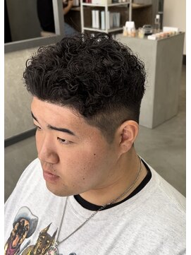 スイッチ(men's SWITCH) 大分メンズラルフカールスパイラルパーマショートツーブロック