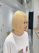 ペレ 渋谷(PELE)&nbsp;前髪/アンブレラカラー/こなれミディ/イメチェン/ウェーブパーマ