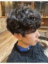 ドリップ(drip)&nbsp;mannish short perm