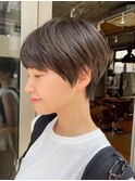 耳にかけないコンパクトショート