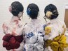 【イベントトリオ割り】[10時以降]ヘアセット３名様　￥16500→￥11700