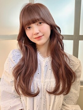 フォルテ 横浜店(FORTE) 韓国風/チェリーブラウン/小顔前髪