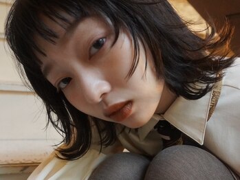 マッシュ 北堀江(MASHU)の写真/【北堀江/MASHU】トレンドの顔周りレイヤーで周りと差をつける◇下ろしても結んでもオシャレに垢抜け