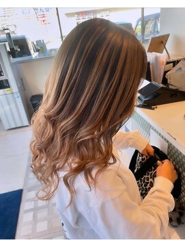 アースオーセンティック 徳島北島店(EARTH Authentic) ハイライト×アドミオカラー