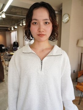 トナリ(tonari) ボブパーマ ワンレン スパイラルパーマ【鹿児島中央】