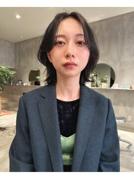 ハウ 心斎橋(how) 20代30代大人可愛い小顔ボブ丸みショートウルフカット