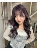韓国巻き/天神美容室/レイヤーカット/顔周り/くびれ