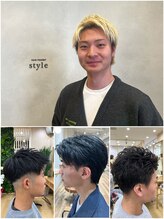 【大城 瑠輝也/オオシロ ルキヤ】メンズスタイル/こだわり抜いたカットで、あなたもかっこよく。パーマも◎