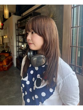 フルアヘッド(FULL A HEAD) ベージュブラウン/レイヤーカット