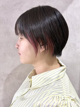 エンクス(enx) くびれヘア/アプリコットオレンジ/ハイライトカラー/鶴ヶ峰YM79