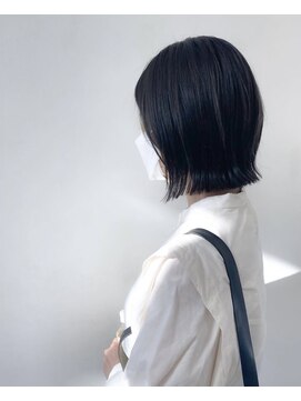 ヘアサロン エフ 渋谷(F) #ブルーブラック #ネイビーブルー #ダークグレー