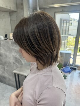 アンドコー(&Co) ワンカラーで作る透明感カラー+髪質改善トリートメント・艶髪