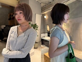 ミュー(miμ)の写真/切りっぱなしボブやレイヤーボブなど、ミリ単位で繊細で多彩なボブデザインを造ります。
