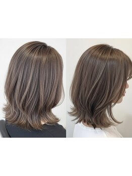 【武蔵小杉】今話題の”脱白髪染め・白髪ぼかし”が好評◎カラーリストによる白髪ぼかしハイライト