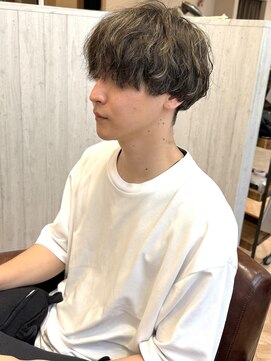 カモン(CAMON) 【メンズ】抜きっぱハイライト×マッシュレイヤー