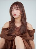 【farfara】透明感カラー/チョコレートブラウン/レイヤーカット