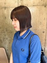 エクレ(eclet)&nbsp;★似合わせ外はねボブ＊stylist Aoi