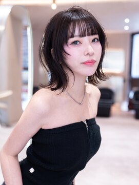 イオ 本厚木(io) 20代30代大人美人ショートボブ/小顔ショートヘア/マロンベージュ