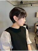 大分ショートボブ顔まわりレイヤーカット髪質改善カラー