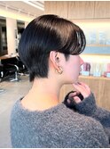 コンパクトショートカット丸みショートくびれショートボブ表参道
