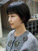 サーカス バイ ビュートリアム 青山(CIRCUS by BEAUTRIUM) 丸みショートボブ 前髪あり 小顔 30代40代50代 表参道