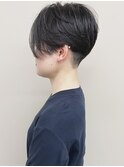 【morio浦和 安齋】刈り上げハンサムショートアシメショート