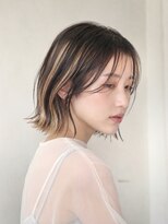 スイ(suiw) 逆三角◎ボブアンブレラカラー【suiw】昭和町/天王寺/阿倍野