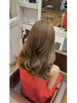 カットウェルズ ラブコオリヤマ 郡山店(Cut Well's Love Koriyama) ダークパープル/ナチュラルショート/ミルクブラウン/夏/郡山