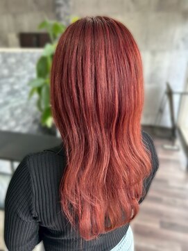 ディアーバイラポールヘア(Dear by RAPPORT HAIR) レッドオレンジ