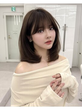 アマトウキョウスマートサロン(AMA TOKYO×Smart Salon) くびれミディ/トレンド韓国ヘア/くびれ巻き/レイヤーカット