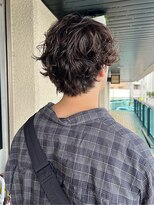 フィルム(FiLMs)&nbsp;透明感ブラウン/ショートデザインパーマ/スタイリング