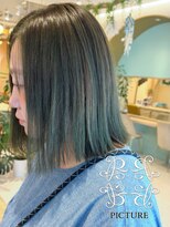 ピクチャー(PICTURE)&nbsp;ミントアッシュ/オリーブ/ブリーチなし/ミントカラー/オリーブ