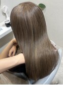 津市/久居/シフォンベージュ/ミント/レイヤー/ハッシュカット