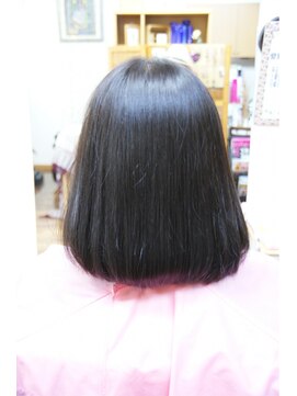 チチカカ(chichikaka) 営業ビフォーアフター、ナチュラルボブ縮毛矯正