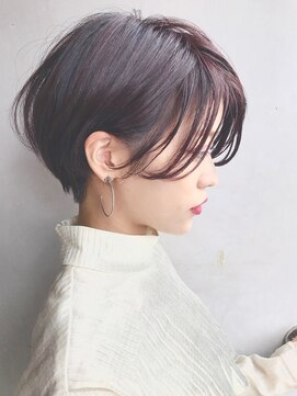 レンク(LENC) Coast.ショート×ヘアスタイル×暗めカラー