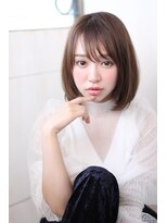 ガランテ(Galante)&nbsp;可愛いワンカールデジタルパーマ３Dカラーモードジグザグバング