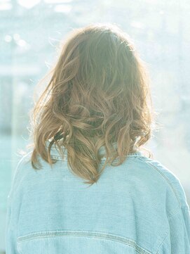 プロデュース 町田店(Produce) 前髪なしウェーブスタイル