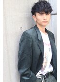 パーマでイメチェン！ツーブロックショート