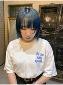 blue green
