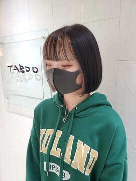 タブーセントラル(TABOO Central) 【TABOO Central】インナーカラー×フェイスフレーミング