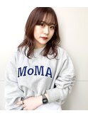 ニュアンスパーマ メルティーカラー ショコラベージュ