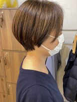 モリオ フロム ロンドン 成増店 【morio成増/米村】30代、40代丸みショート