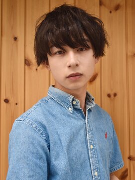 ブゾン(buZon) 【buZon ブゾン】ゆるふわパーマ×マッシュショート